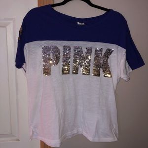 PINK Sequin Tee
